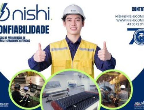 Nishi participa do 38º Congresso Brasileiro de Manutenção e Gestão de Ativos na exposição de produtos, serviços e equipamentos
